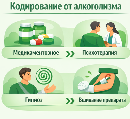 кодирование от алкоголизма в Серове Санати
